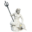 Greek Marble Statue of Poseidon White Marble