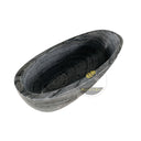 Solid Marble Bathtub | Ancient Wood Grain Marble Oval 70.87" Long