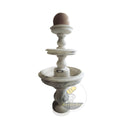 نافورة حديقة من طبقتين