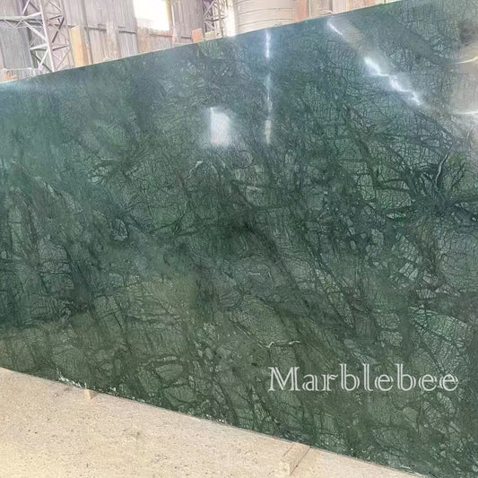 Dark Green Marble Marble Slab
