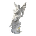 Custom Stone Statues Cupid Embracing Psyche White Marble