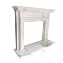 Calacatta Marble Fireplace Surround 51" Tall