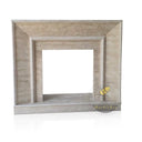 Travertine Fireplace 43" Tall