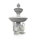 Large Bird Bath Fountain  82.6" Height with Swan statue