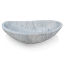 White Carrara Marble Bath