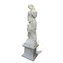 Large Marble Sculpture in White marble - Image 4
