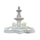 نافورة حديقة من طبقتين