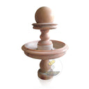 نافورة حديقة من طبقتين