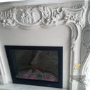 French Marble Fireplace Surround 50" Height