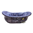 Purple Marble Bathtub | Breccia Viola Slipper Freestanding 62.99" Long