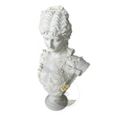 Marble Bust Sculpture in white marble - Image 4