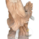 Marble Statue for sale in White marble + Red Sunset marbel - Image 4