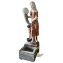 statue fountain in Red marble + White Marble + Black limestone - Image 4