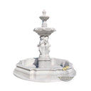 نافورة حديقة من طبقتين