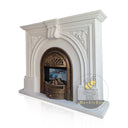 Marble Fire Surround And Hearth 43" Height