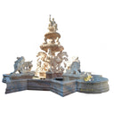 نافورة حديقة من طبقتين