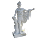 Marble sculpture for sale of Greek Hero Figure in White Marble