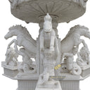 Extra Large Outdoor Water Fountains with Mythical Creatures 236" Tall