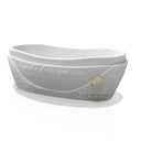 Custom Marble tub White Marble