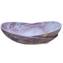 Pink Marble Bathtub | Pink Violet Swirl Oval Soaking 64.96" Long