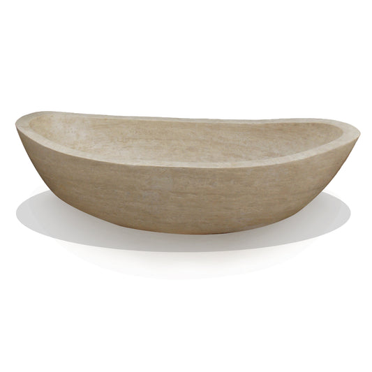 Travertine Bathtub Beige Limestone