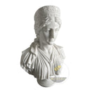 Marble Bust Sculpture in white marble - Image 4
