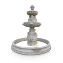 نافورة حديقة من طبقتين