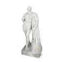White Marble Sculpture Carrara Farnese Hercules Statue