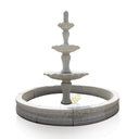 نافورة حديقة من طبقتين