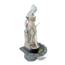 fountain sculpture in Red marble + White Marble - Image 4