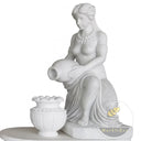 نافورة حديقة من طبقتين