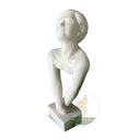 Custom Marble Bust in White marble - Image 4