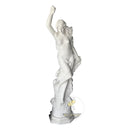 Marble sculpture for sale of Sea Goddess Rising in White Marble