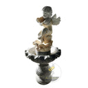fountain sculpture in Red marble + White Marble - Image 5
