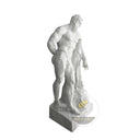 White Marble Sculpture Carrara Farnese Hercules Statue