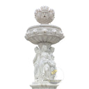 Fontaine de jardin à 2 niveaux