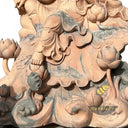 Garden Marble statue in Sunset Red marble - Image 4