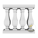 Grey Limestone Balustrade