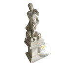 Garden Marble statue in Beige Travertine - Image 6