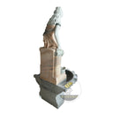 fountain sculpture in Red marble + White Marble - Image 5