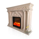 Marble Mantelpiece 122cm 48" Tall