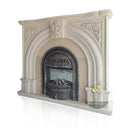 Portuguese Limestone Fire Surround 43" Tall