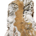 Grotto-style stone carving of Beautiful woman