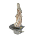 fountain sculpture in Red marble + White Marble - Image 4