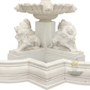 نافورة حديقة من طبقتين