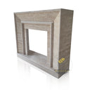Travertine Fireplace 43" Tall