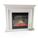 White Marble Hearth 47" Tall