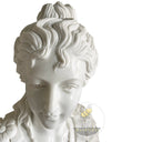 Marble Bust Sculpture in white marble - Image 5