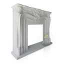Marble Around Fireplace 50" Tall