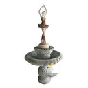 نافورة حديقة من طبقتين